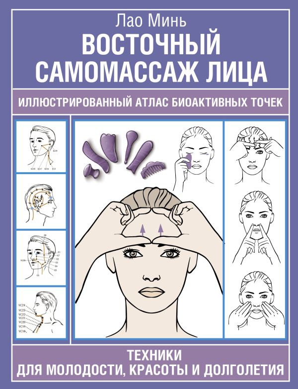 Нехудожественная книга АСТ Восточный самомассаж лица, мягкая обложка (Минь Ла)