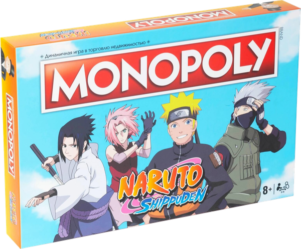 Настольная игра Hasbro Монополия Наруто / WM00167-RUS