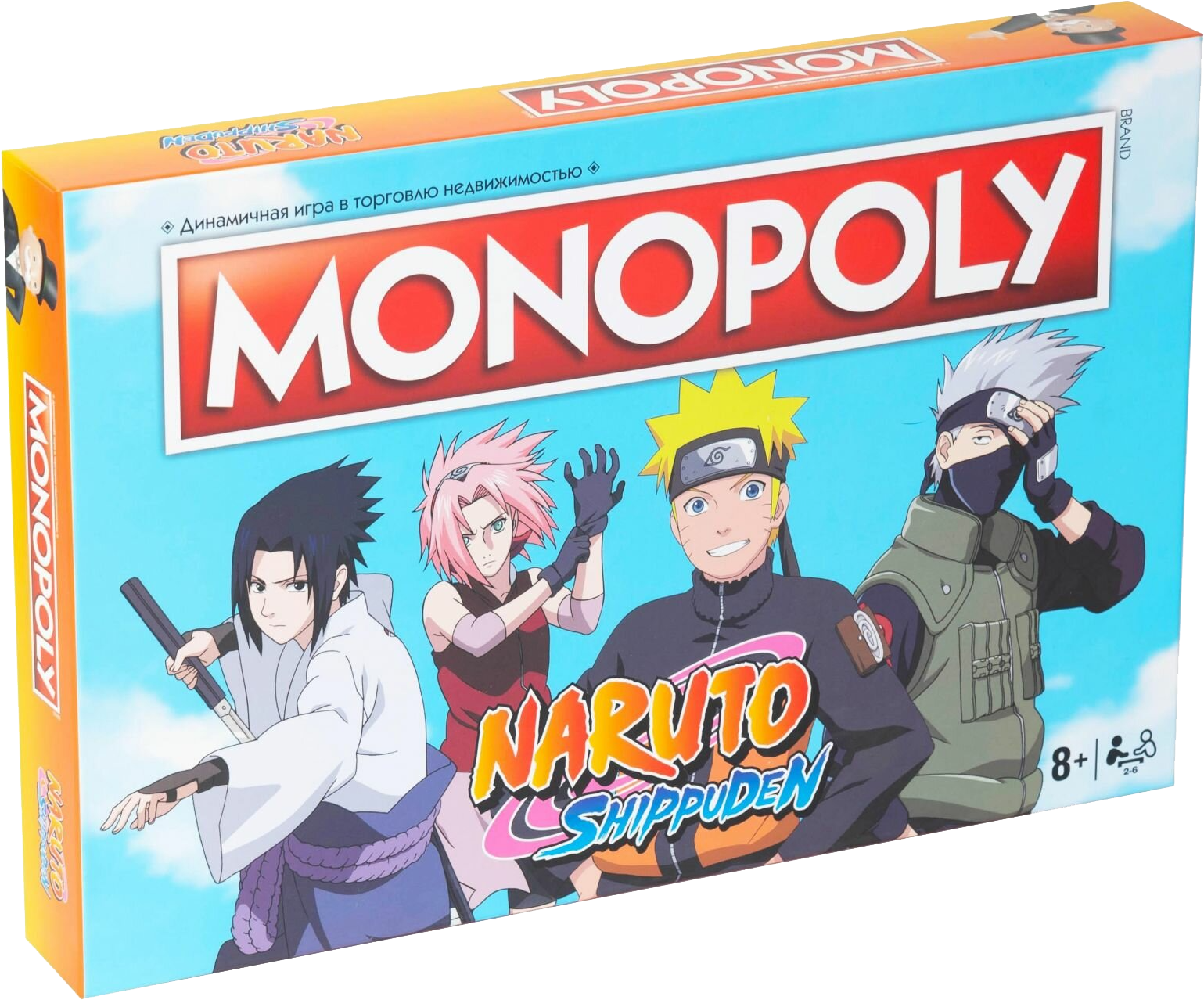 Настольная игра Hasbro Монополия Наруто / WM00167-RUS