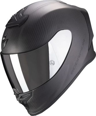 Мотошлем Scorpion Exo Exo-R1 Evo Carbon Air Solid (р. M, карбон) - 