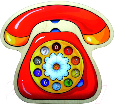 Развивающая игрушка Smile Decor Телефон / П028