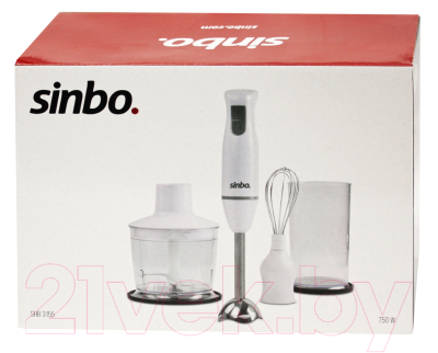 Блендер погружной Sinbo SHB-3155 (белый)