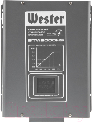 Стабилизатор напряжения Wester STW3000NS