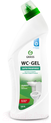 Чистящее средство для ванной комнаты Grass WC Gel / 125437 (1л)