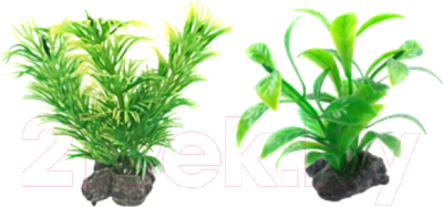 Декорация для аквариума Tetra DecoArt Plant Green Refill / 710615/280830 (XS)