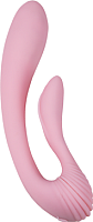 Вибромассажер Adrien Lastic G-Wave с гибким клиторальным отростком / 55497 (розовый) - 