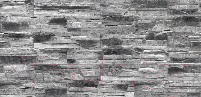 Декоративный камень гипсовый Stone Mill Сланец Рифейский ПГД-1-Л 0209 (антрацит)