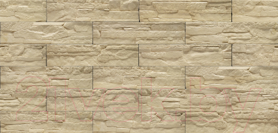 Декоративный камень гипсовый Stone Mill Сланец Рифейский ПГД-1-Л 0202 (бежевый)