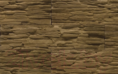 Декоративный камень гипсовый Stone Mill Сланец Саянский ПГД-1-Л 0104 (коричневый)