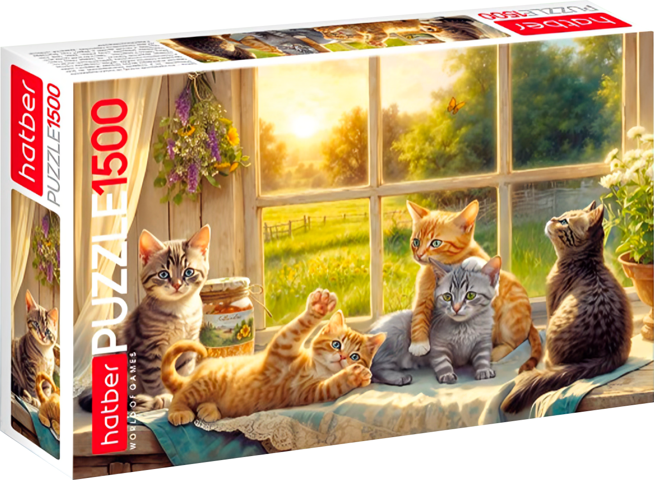 Пазл Hatber Пушистые любимцы / 1500ПЗ2_33578 (1500эл)