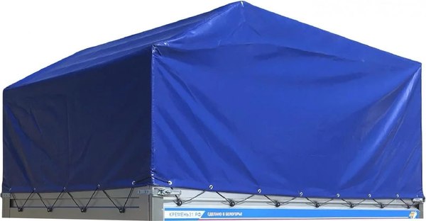 Тент для прицепа Кремень H-1200 на прицеп 2.5х1.56