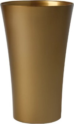 Ваза садовая Szemikowie Orchidea №4 / SZ-423 (золотой) - 