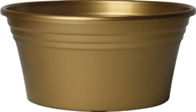 Кашпо Szemikowie Irys Plaska / SZ-319 (золотой) -