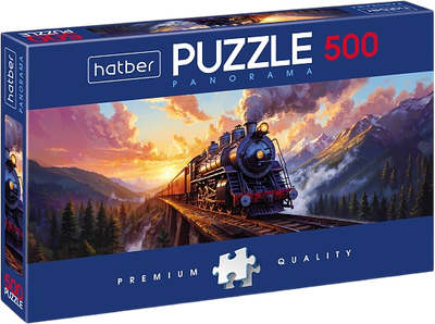 

Пазл, Premium Панорама Путешествие на паровозе / 500ПЗ2_32117