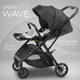Детская прогулочная коляска Labalu Wave Q7 (черный) - 
