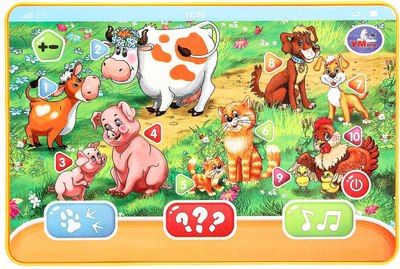 

Развивающая игрушка, Обучающий планшет / HT1117-R37