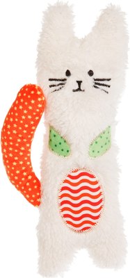 Игрушка для кошек ZooZooZoo Шуршащий Котик 39054/ZZ (белый) - 
