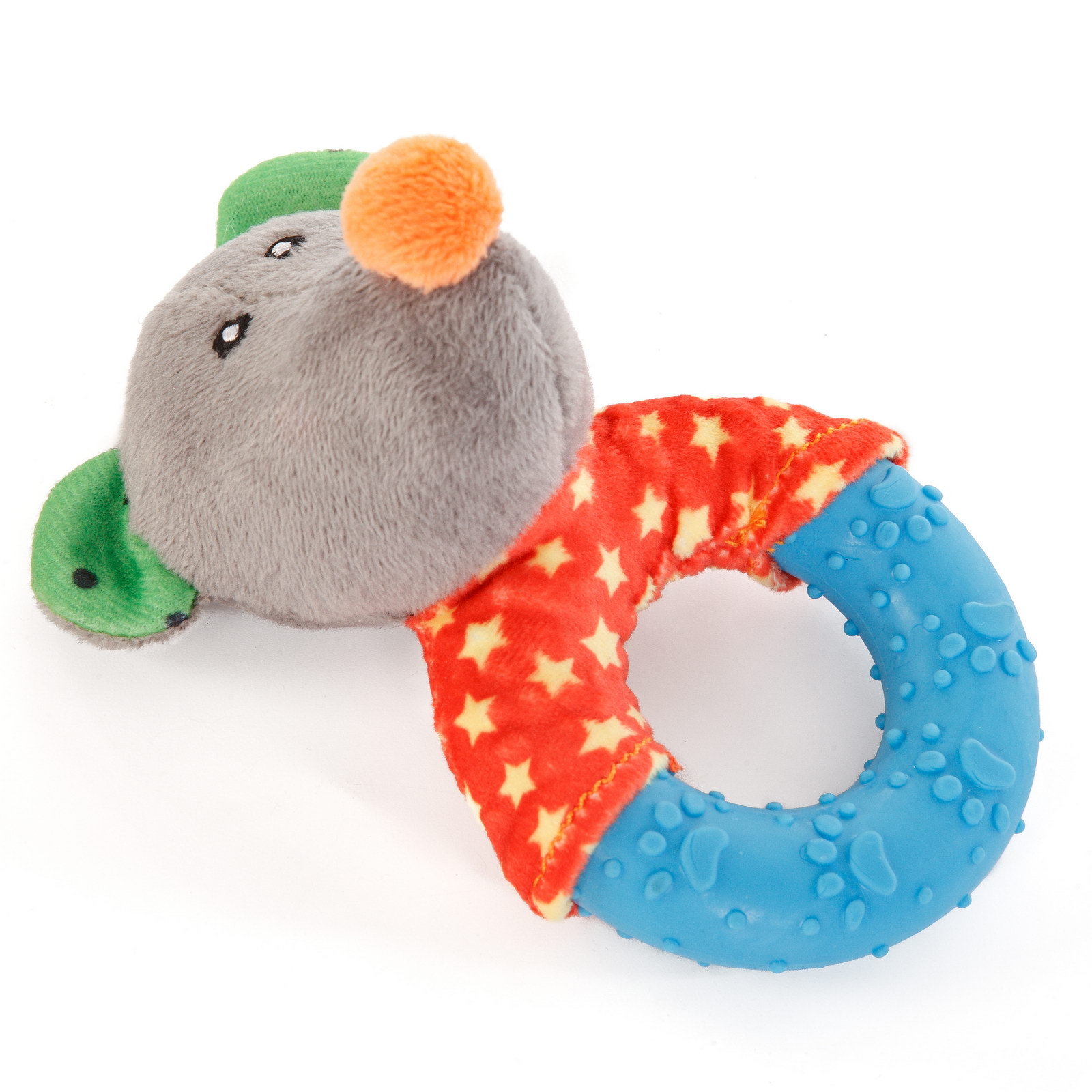 Игрушка для собак ZooZooZoo Мышка с кольцом 39041/ZZ — фото 5