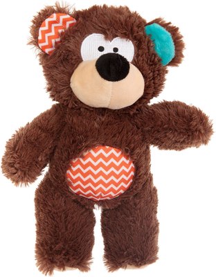 Игрушка для собак ZooZooZoo Медвежонок 39036/ZZ (коричневый) - 