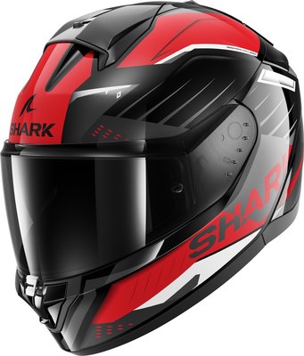 Мотошлем Shark Helmets Ridill 2 Bersek (р. L, черный/серый/красный) - 