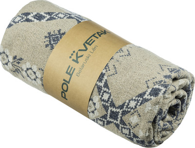 Плед Pole Kvetak (Беларускі лён) 105x180 23С25-ШР/у./р. (116 Кветкi-птушкi/сорт 1) - 