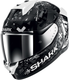 Мотошлем Shark Helmets Skwal i3 Hellcat (р. 2XL, черный/белый) - 