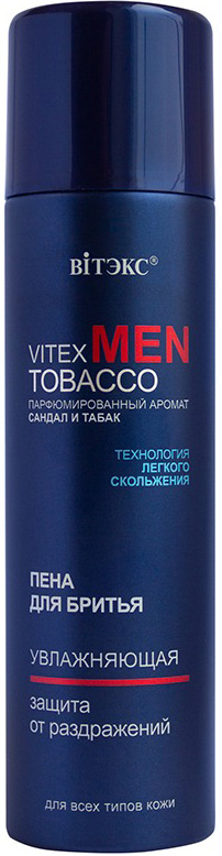 Пена для бритья Витэкс Men Tobacco Увлажняющая (250мл)