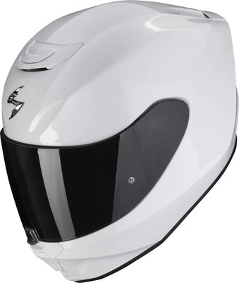 Мотошлем Scorpion Exo Exo-391 Solid (р. M, белый) - 