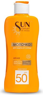 

Молочко солнцезащитное, Sun Expert SPF 50