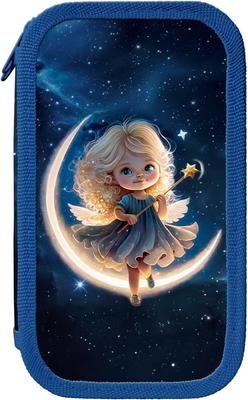 Пенал Schoolformat Фея / ПК3-ФЯ (синий) -
