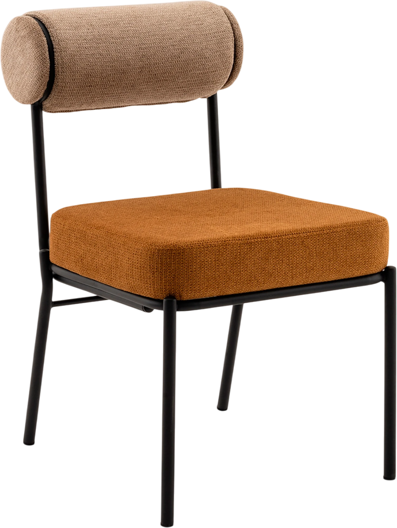 Стул Stool Group Ponpoun / OTE-SH 170+272 (бежевый/терракотовый)