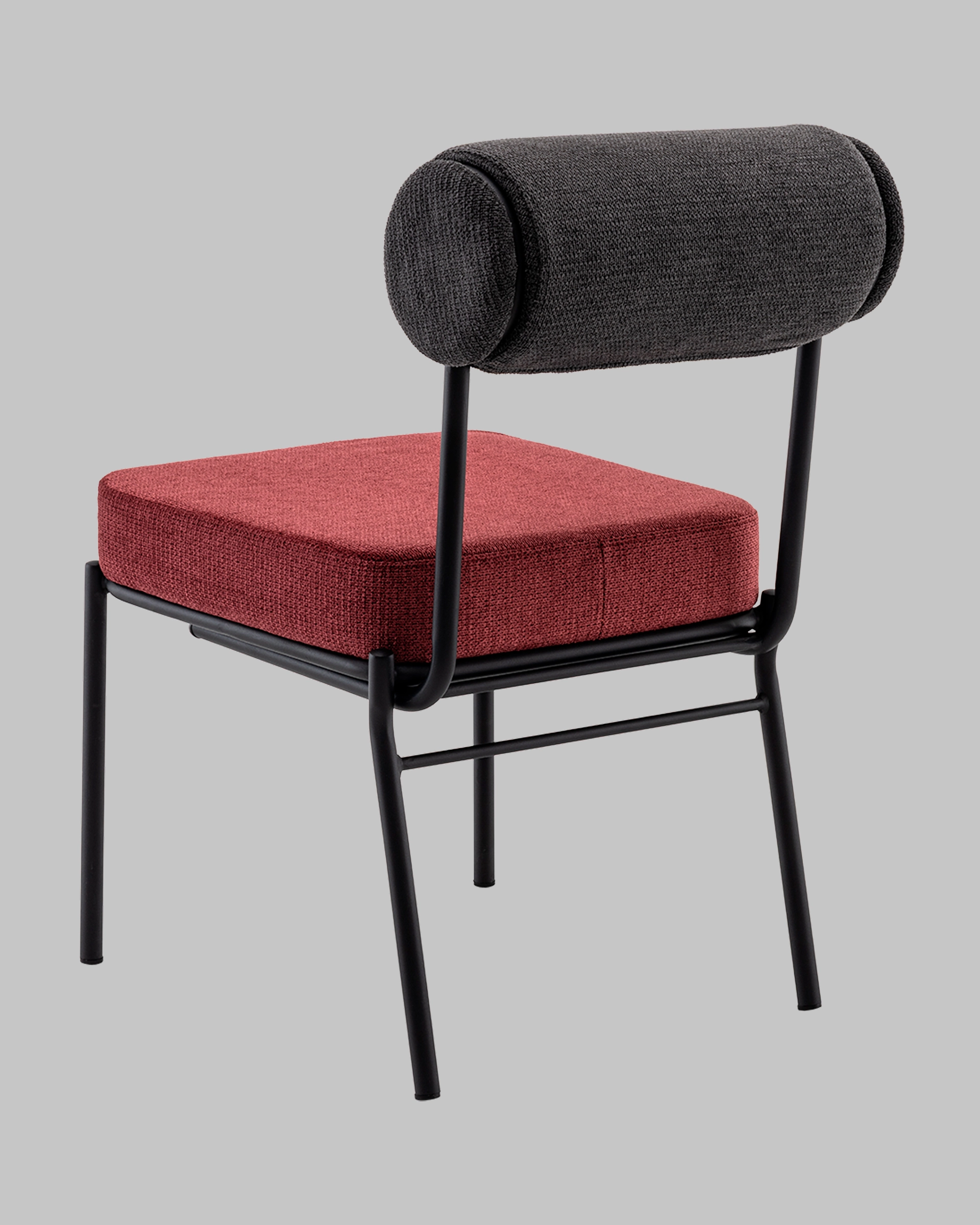 Стул Stool Group Ponpoun / OTE-SH 460+241 (темно-серый/бордо) — фото 5