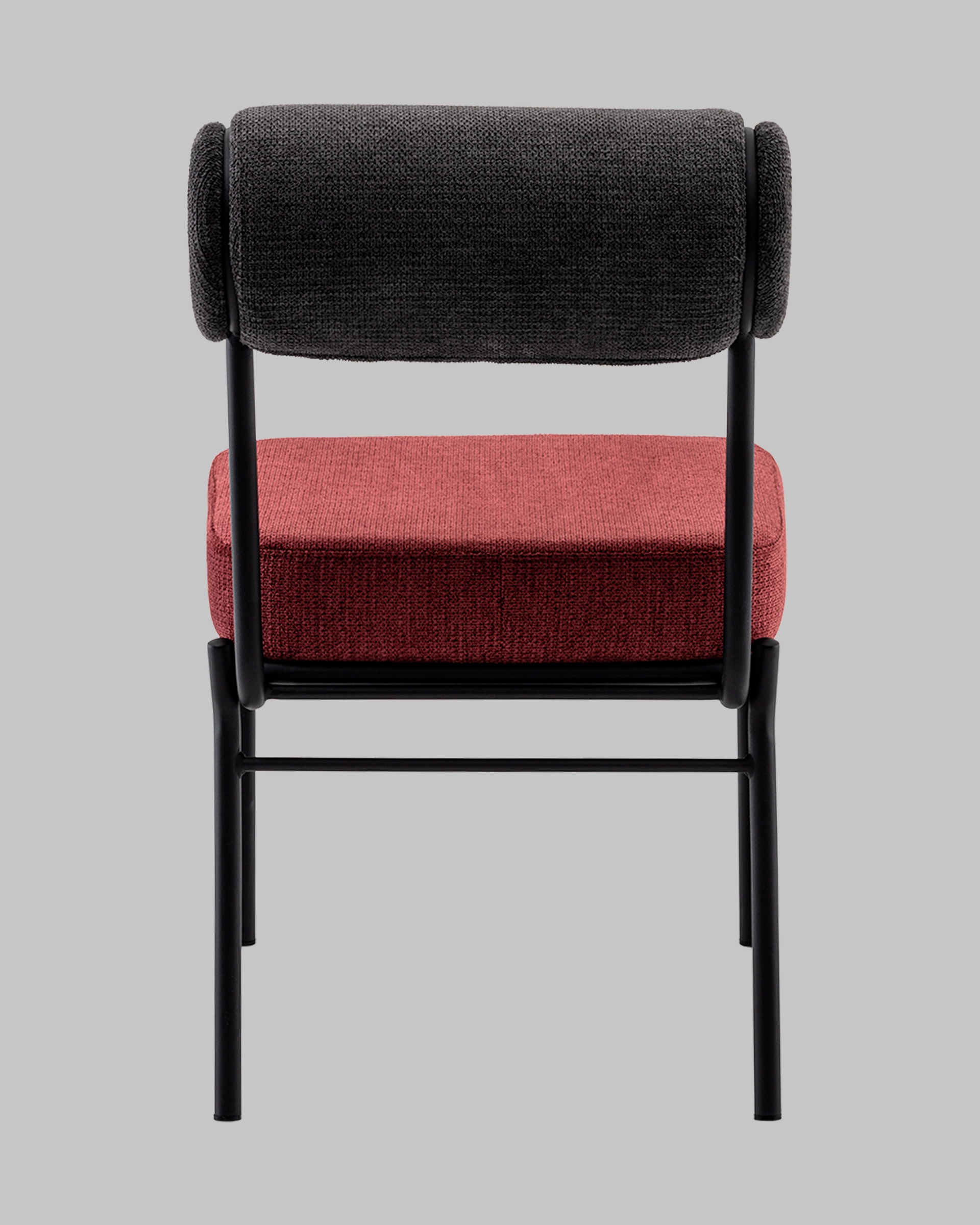Стул Stool Group Ponpoun / OTE-SH 460+241 (темно-серый/бордо) — фото 6
