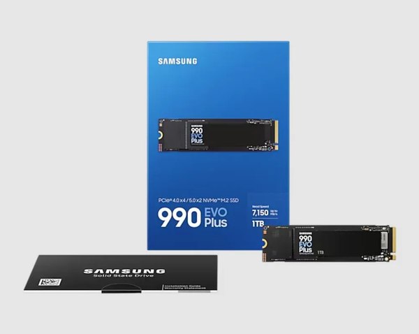 SSD диск Samsung 990 Evo Plus (MZ-V9S1T0BW)