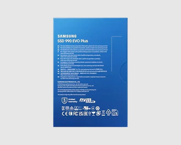 SSD диск Samsung 990 Evo Plus (MZ-V9S1T0BW)
