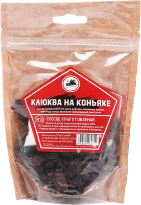 

Набор для приготовления настоек, Клюква на коньяке 4063