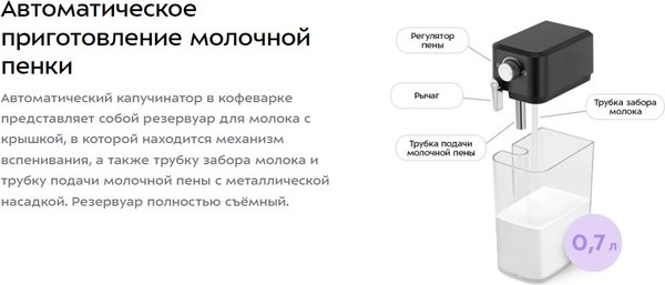 Капсульная кофеварка Kitfort КТ-7617