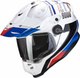 Мотошлем Scorpion Exo ADF-9000 Air Desert (р. XL, белый/синий/красный) - 