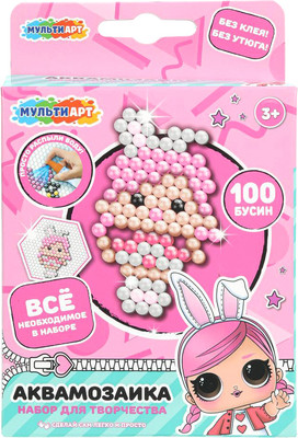

Развивающая игра, Аквамозаика Куколки-модницы / AB-100MALO