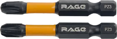 Набор бит Vira Rage S2 PZ3x50мм / 554178