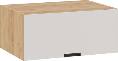 Шкаф навесной для кухни ТриЯ Гренада 1В8ГП (дуб крафт золотой/холст мокко) -