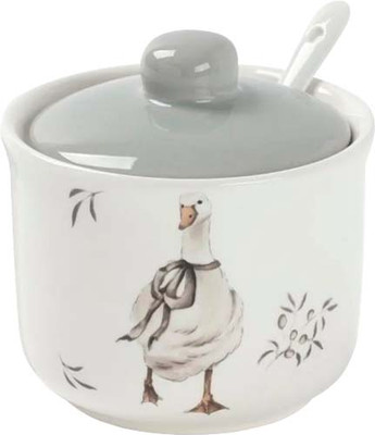 Сахарница Prima Collection Винтажный гусь PC78VG450 (c ложкой) - 