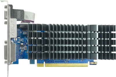 Видеокарта Asus GeForce GT 710 2GB GDDR5 Evo (GT710-SL-2GD5-BRK-EVO) - 