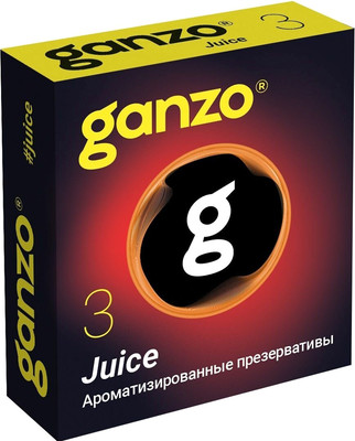Презервативы Ganzo Juice ароматизированные (3шт) - 