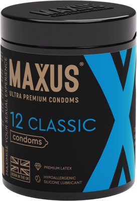 Презервативы Maxus Classic гладкие X-Edition (12шт) - 