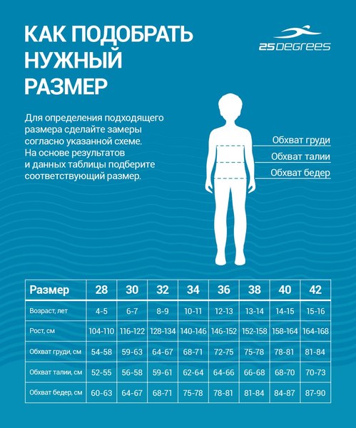 Плавки 25DEGREES Ancore / 25D21001K (р.34, черный)
