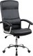 Кресло офисное King Style SHL-2 Sane PU Chrome (черный) - 