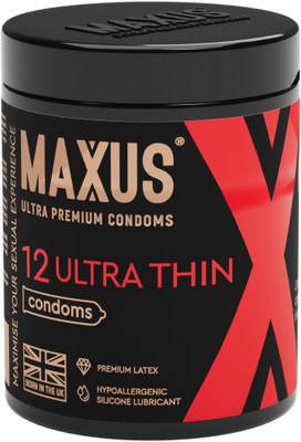 Презервативы Maxus Ultra Thin X-Edition (12шт) - 