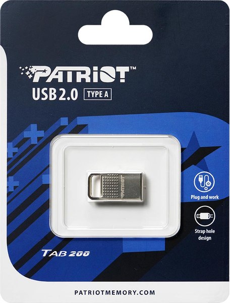 USB flash накопитель Patriot Tab 200 16GB (PSF16GT200S2U)