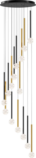 Люстра Maytoni Bubble Dream MOD383PL-L40BBS3K